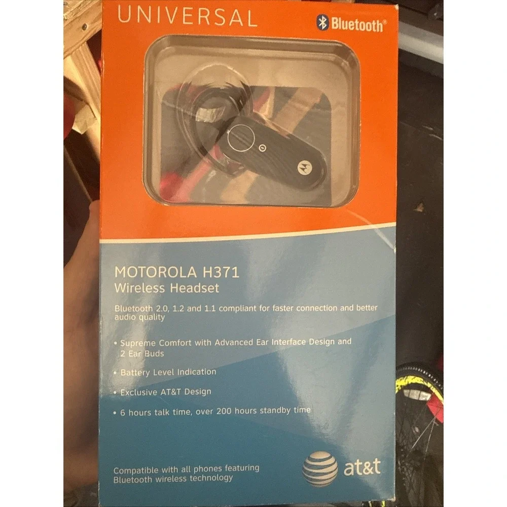 Motorola H371 Black Ear-Hook Headsets